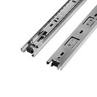 Шариковые направляющие полного выдвижения, открытого монтажа, 35x250 мм, компл. 2 шт. - фото 24674503