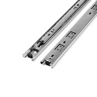 Шариковые направляющие полного выдвижения, открытого монтажа, 35x400 мм, компл. 2 шт. - фото 24674524