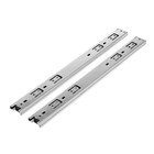 Шариковые направляющие полного выдвижения, открытого монтажа, 35x400 мм, компл. 2 шт. - фото 24674528