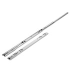 Шариковые направляющие полного выдвижения, открытого монтажа, 35x500 мм, компл. 2 шт. - фото 24674539