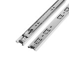 Шариковые направляющие полного выдвижения, открытого монтажа, 42x350 мм, компл. 2 шт. - фото 24674559