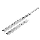 Шариковые направляющие полного выдвижения, открытого монтажа, 42x350 мм, компл. 2 шт. - фото 24674560