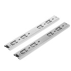 Шариковые направляющие полного выдвижения, открытого монтажа, 42x350 мм, компл. 2 шт. - фото 24674563