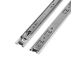 Шариковые направляющие полного выдвижения, открытого монтажа, 42x400 мм, компл. 2 шт. - фото 24674566