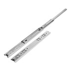 Шариковые направляющие полного выдвижения, открытого монтажа, 42x400 мм, компл. 2 шт. - фото 24674567