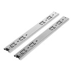 Шариковые направляющие полного выдвижения, открытого монтажа, 42x400 мм, компл. 2 шт. - фото 24674570