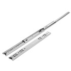 Шариковые направляющие полного выдвижения, открытого монтажа, 42x450 мм, компл. 2 шт. - фото 24674574