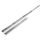 Шариковые направляющие полного выдвижения, открытого монтажа, 42x500 мм, компл. 2 шт. - фото 24674581