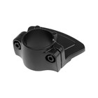 Соединитель односторонний для трубы d=25 мм и панели, регулируемый, черный - фото 807766513