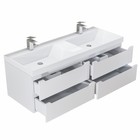 Тумба подвесная Uperwood, под раковину Uperwood Tanos 120, цвет белый 10666831