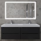 Тумба подвесная Uperwood, под раковину Uperwood Tanos 120, цвет чёрный 10666832