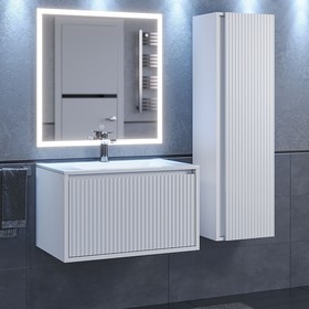 Тумба подвесная Uperwood, под раковину Uperwood Next 70.1 ящик, цвет белый