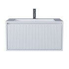 Тумба подвесная Uperwood, под раковину Uperwood Next 80, 1 ящик, цвет белый - Фото 3