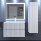 Тумба подвесная Uperwood, под раковину Uperwood Next 80, 2 ящика, цвет белый - Фото 4