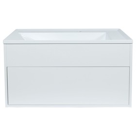 Тумба подвесная Uperwood, под раковину Uperwood Lotus 80, цвет белый