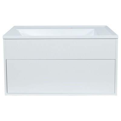 Тумба подвесная Uperwood, под раковину Uperwood Lotus 80, цвет белый