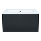 Тумба подвесная Uperwood, под раковину Uperwood Parma 65, цвет чёрный 10666872