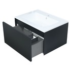 Тумба подвесная Uperwood, под раковину Uperwood Parma 65, цвет чёрный 10666872