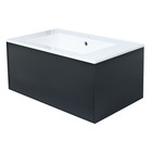 Тумба подвесная Uperwood, под раковину Uperwood Parma 75, цвет чёрный 10666874