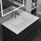 Раковина полувстраиваемая Uperwood Next 70 см, прямоугольная, белая - Фото 3