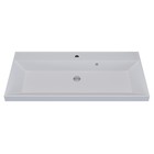 Раковина кварцевая Uperwood Classic Quartz 100 см, белая жасмин - Фото 3