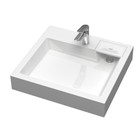 Раковина над стиральной машиной Uperwood Vission, 60×55 см, белая - Фото 2