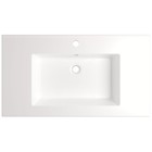 Раковина полувстраиваемая Uperwood Parma 85 см, белая глянцевая - фото 14438250