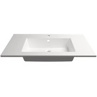 Раковина полувстраиваемая Uperwood Parma 85 см, белая глянцевая - фото 14438251