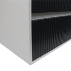 Тумба подвесная Uperwood, с раковиной Uperwood Next 80, 2 ящика, цвет белый/графит - Фото 9