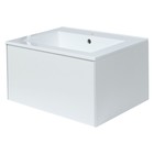 Тумба с раковиной Uperwood Parma Premium подвесная 65 см, белая - Фото 6