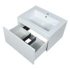 Тумба с раковиной Uperwood Parma Premium подвесная 65 см, белая - Фото 8