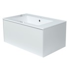 Тумба с раковиной Uperwood Parma Premium подвесная 75 см, белая - Фото 6