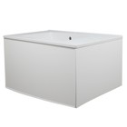 Тумба с раковиной Uperwood Parma Premium подвесная 85 см, белая - Фото 6