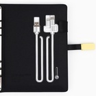 Ежедневник новогодний со встроенным зарядным устройством 8000 mAh и флешкой 16 ГБ, 17.5×24 см - Фото 7