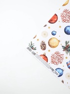 Бумага упаковочная «Новый год время чудес», белый крафт, 1 лист, 80 г/м², 70×100 см - Фото 4