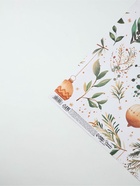 Бумага упаковочная новогодняя «Веточки зимы», белый крафт, 1 лист, 80 г/м², 70×100 см - Фото 4