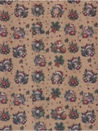 Бумага упаковочная бурый крафт «Котик», 50×70 см - Фото 2