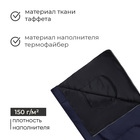 Спальный мешок «СО150» эконом, одеяло, 180×73 см, от +10 до +25, синий - Фото 2