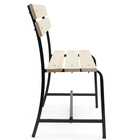 Скамейка садовая «Эконом», 120×52×82.5 см, деревянная, металл - Фото 5