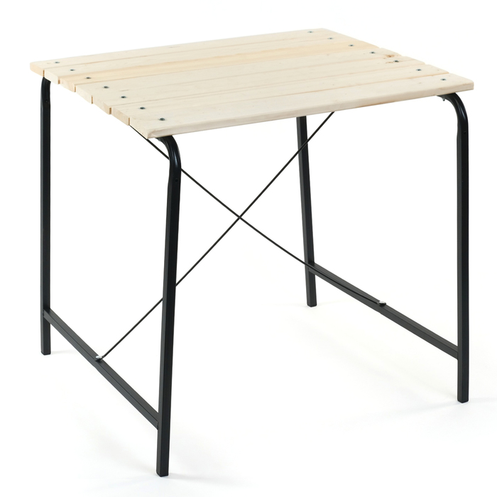 Стол садовый LAKSI 73 х 79 х 75,7 см, основание труба 20 х 20 х 0,7 мм - Фото 1