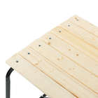 Стол садовый LAKSI 73 х 79 х 75,7 см, основание труба 20 х 20 х 0,7 мм - Фото 4