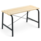 Лавочка садовая 46 х 79 х 45,4 см, основание труба 20 х 20 х 0,7 мм, до 180 кг - Фото 1