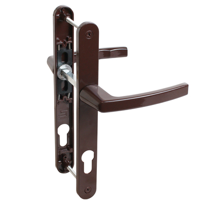 Ручки на планке БУЛАТ РФ 85.25.02.8017 УРАЛ, с пружиной, коричневый