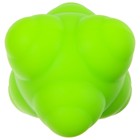 УЦЕНКА Мяч для тренировки скорости реакции ONLYTOP, зелёный - Фото 3