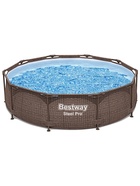 УЦЕНКА Бассейн каркасный Steel Pro, 305×76 см, с фильтр-насосом, круглый, 561JF Bestway - Фото 5