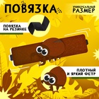 Карнавальный набор «Весёлые насекомые»: повязка и жук из фетра, 3–7 лет - фото 24674661