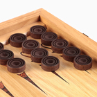 Нарды деревянные большие, с шашками "Маркетри-21", настольная игра, 60 х 60 см - Фото 6