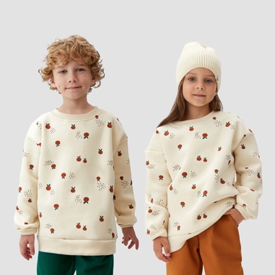 Свитшот детский KAFTAN: Oranges, размер 28 (86-92 см)