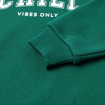 Свитшот детский KAFTAN: Chill, зелёный, размер 30 (98-104 см)