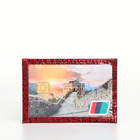 Картхолдер, TEXTURA, цвет бордовый - Фото 5